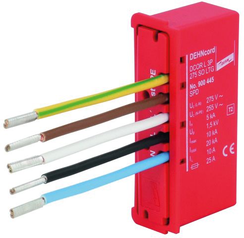 Überspannungsableiter Netzform-TN-S/TT 230VAC 1,5kV m.Fernmeldekont 10kA opt