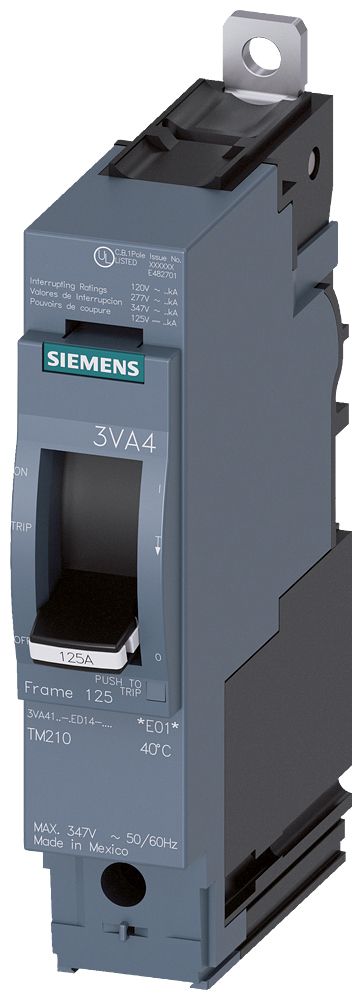Leistungsschalter 35A 1p 35A/In IP40 Einb Festeinbau Schienen