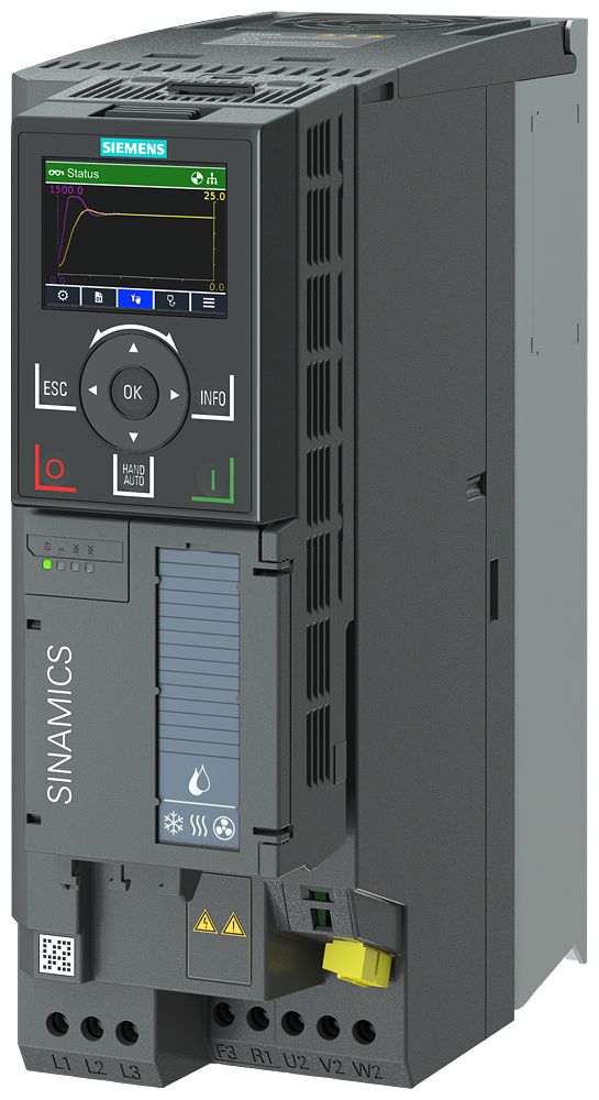 Frequenzumrichter 200-240V E3ph A3ph 63Hz 60Hz IP20 10%F 20%V