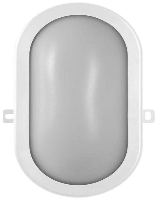 LED-Ovalanbauleuchte 11W 4000K 840lm ws Konv IP54 216x143x79mm