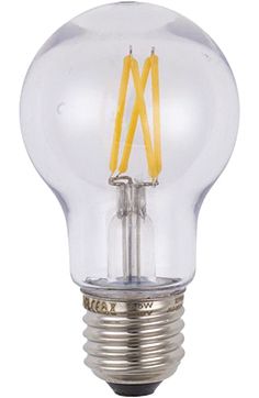 LED-Lampe FM E27 A55 3,5W 2700K 320lm F kl Filamentlampe ws 360° AC Ø55x100mm