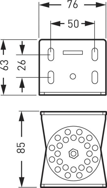 Montagebügel anth Oleveon Alu