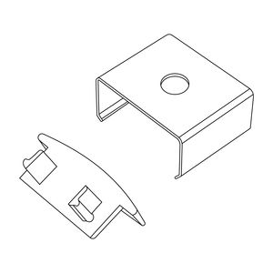 Endstück ws IP00 9,25x17,25x6,7mm Zubehör