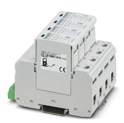 Blitzstromableiter TN-S T 240VAC 1,7kV m.FMkont Netzform TT m.Fernmeldekont 4TE