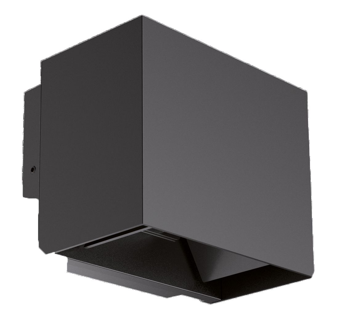 LED-Up/Down Leuchte VAJO 10W 4000K 900lm ws Konv IP65 97x120x100mm