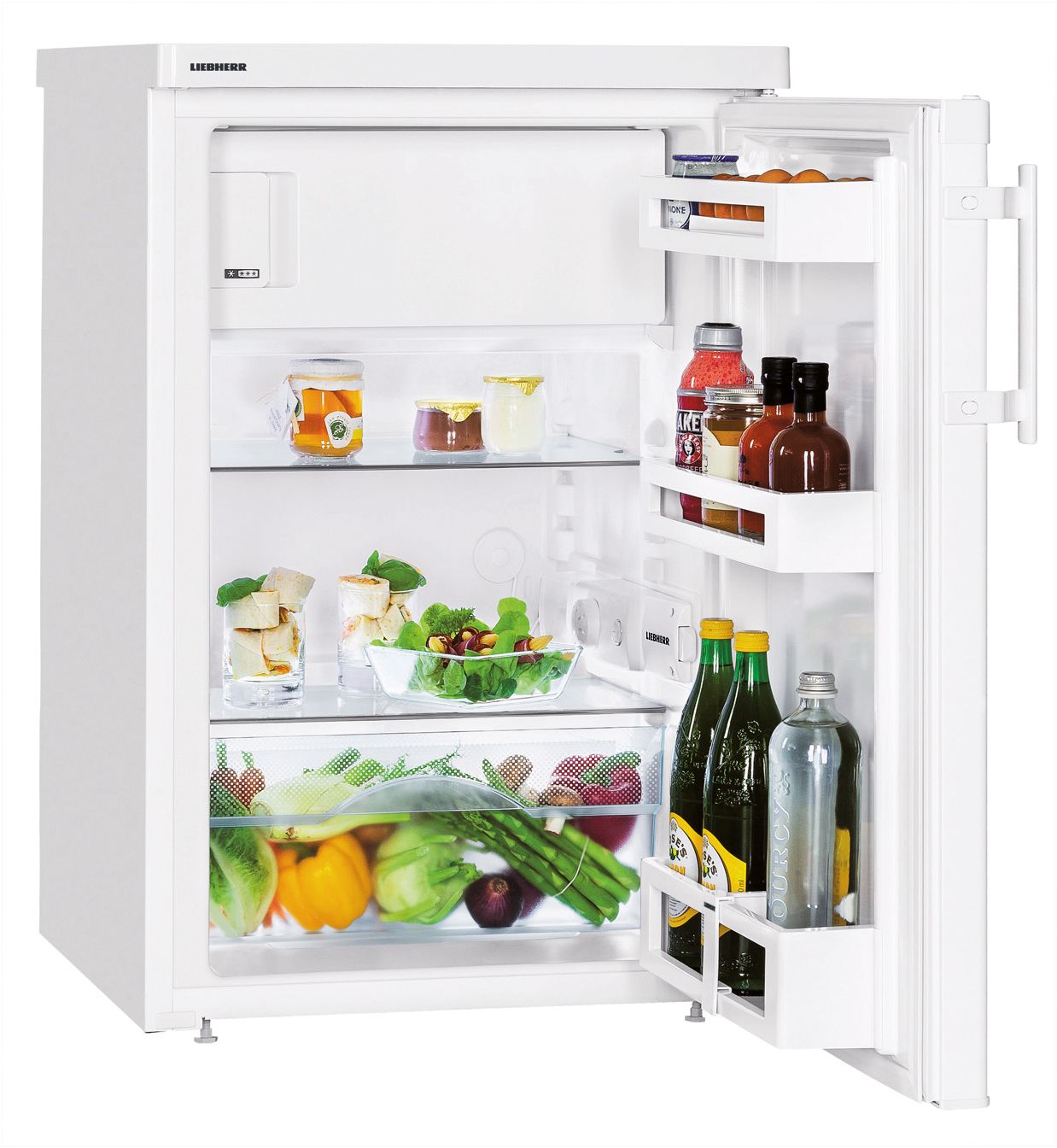 Tischkühlschrank E 106/15l ws 141kwh B501mm H850mm