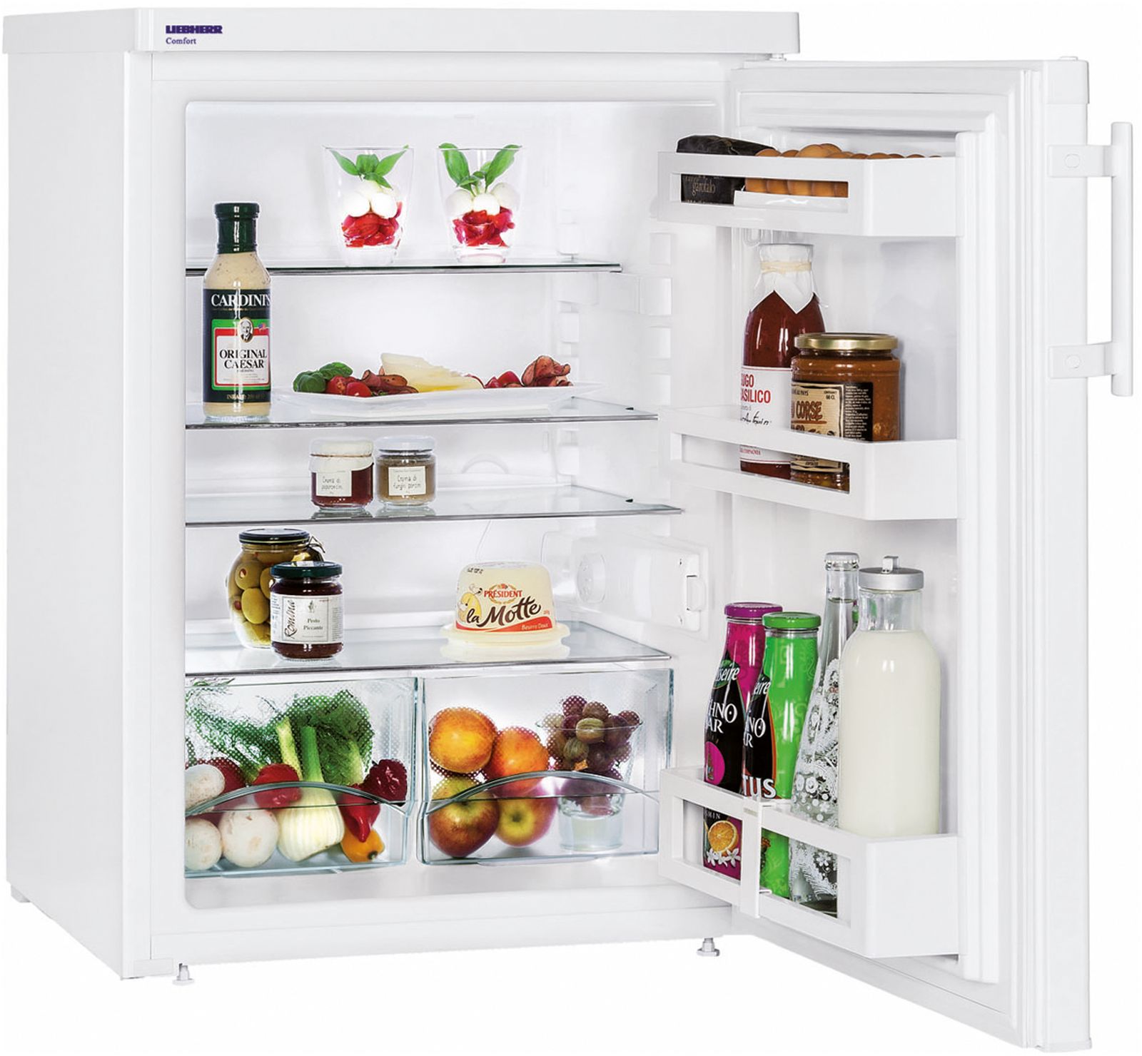 Tischkühlschrank E 145l ws 92kwh B601mm H850mm