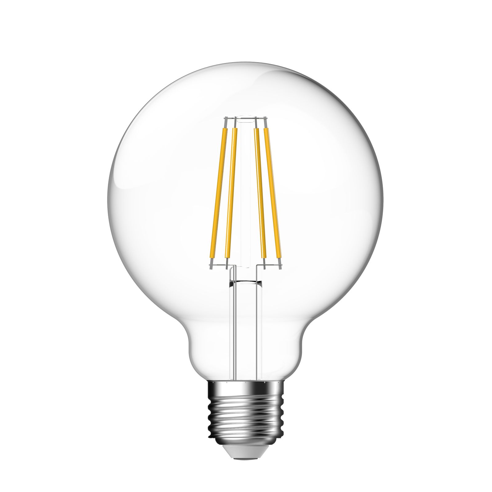 LED-Kugellampe E27 G95 4,7W 2200-6500K 650lm E ws kl 360° AC Ø95x137mm 220-240V