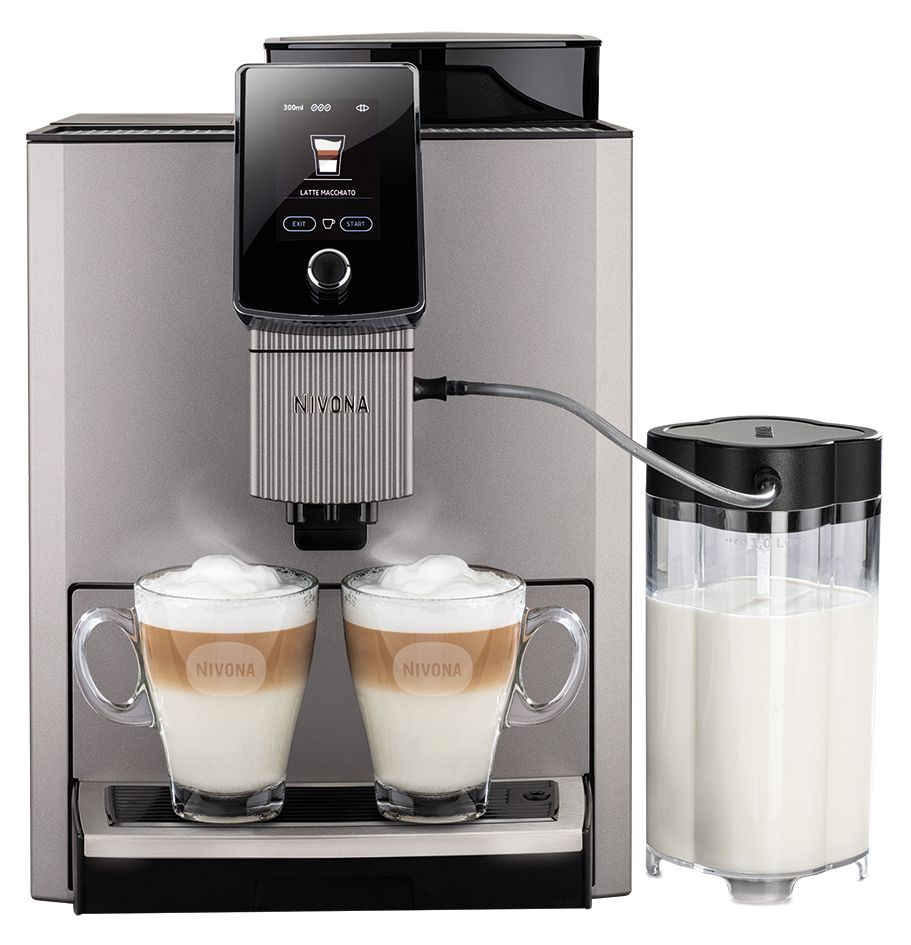 Kaffeevollautomat Caf/Cap CafeRomatica ti titan Milchaufschäumung m.Display