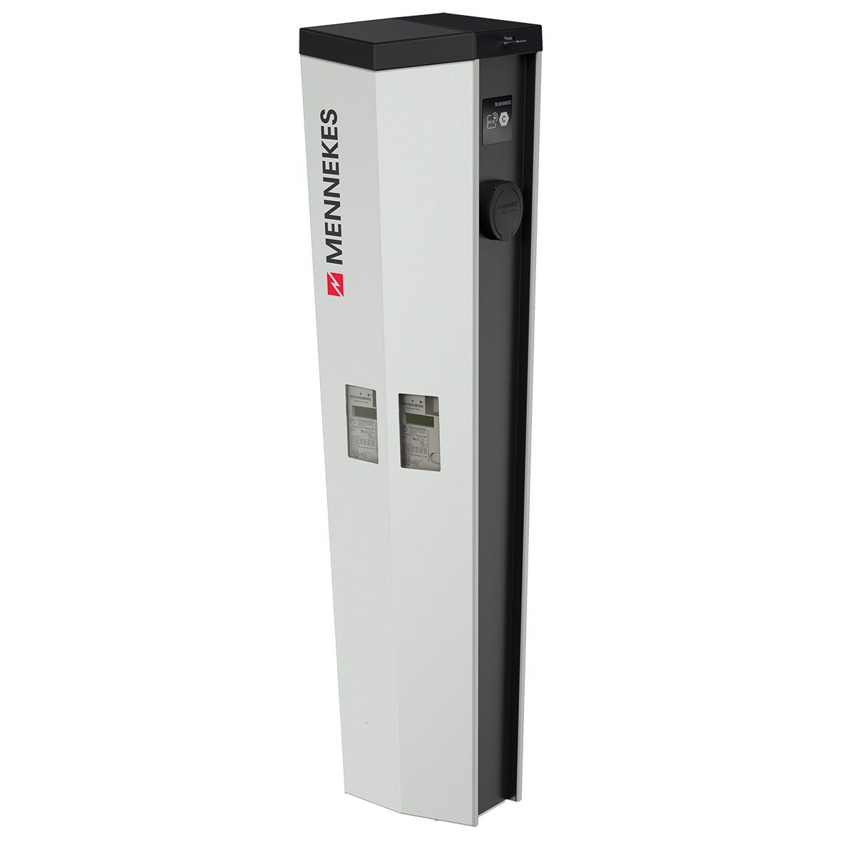 Ladesäule 22kVA 3ph AMEDIO 2f 22kW/Ladep IP54 Bodenbef ST IK10