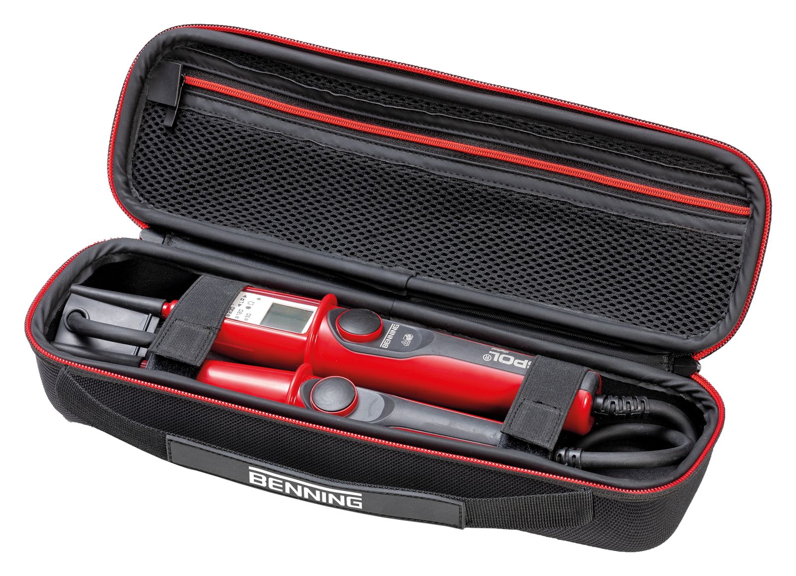 Spannungsprüfer 2p CAT.IV 1-1200V 100Ohm LED/LCD Drehfeldrichtungsanzeige