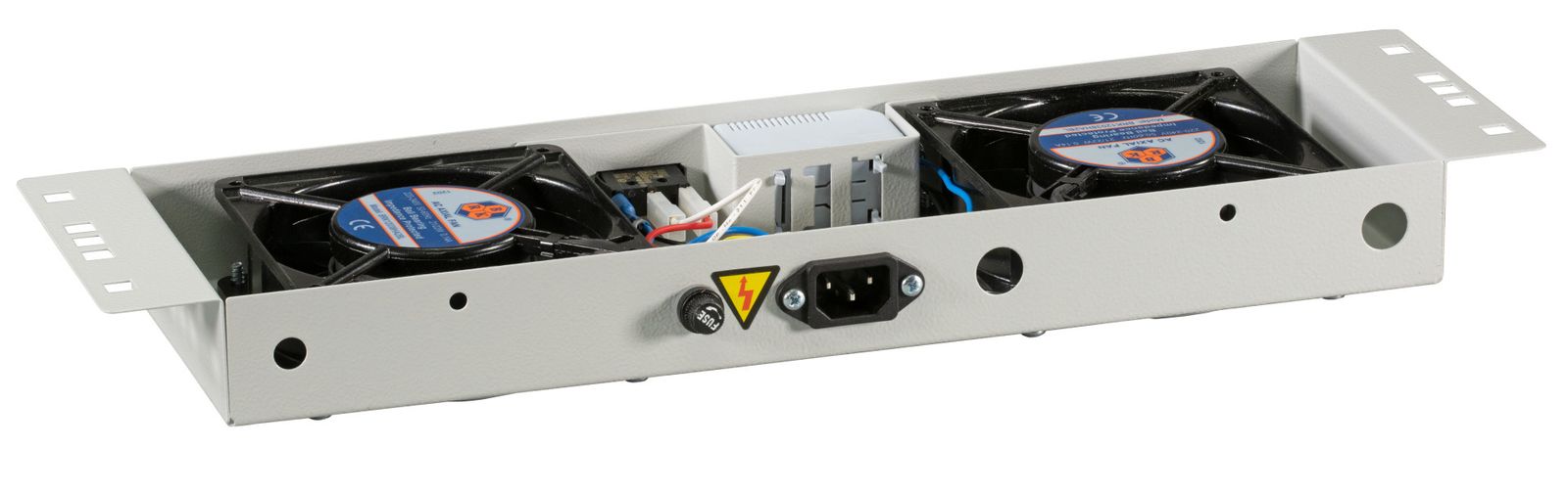 Dachlüfter IP20 230VAC VDC f.(19Zoll) Geeignet für 482,6 mm (19 Zoll)-Einbau