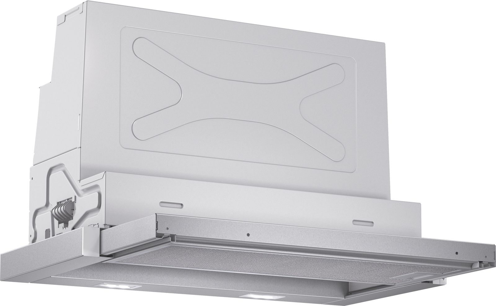 Dunstabzugshaube Flschirm 600mm si A LED 68dB 728cbm/h Ø120-150mm 4st Abl/Uml