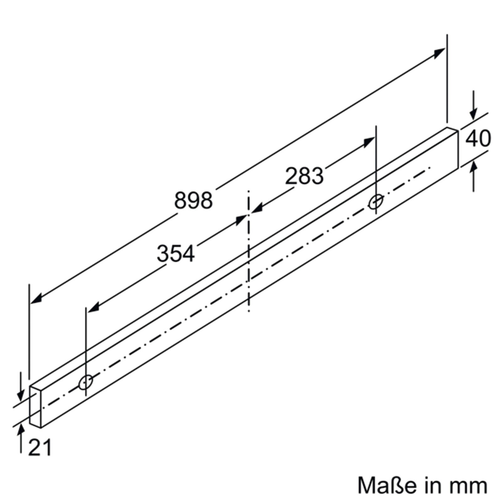 Dunstabzugshaube Flschirm 900mm si A LED 71dB 729cbm/h Ø120-150mm 4st Abl/Uml