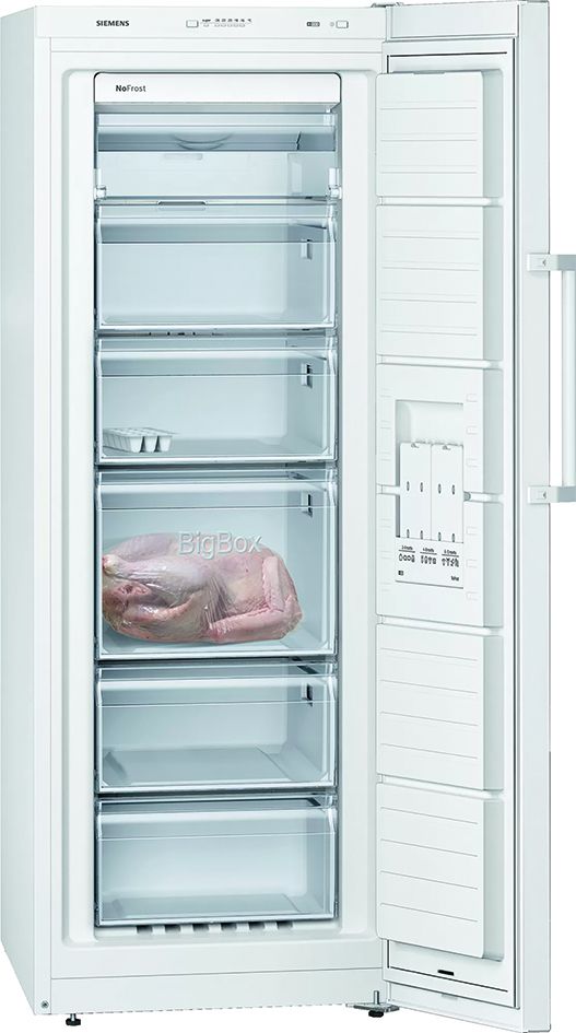 Gefrierschrank 200l E 221kwh 39dB ws NoFrost 5Korb B600xH1610xT650mm