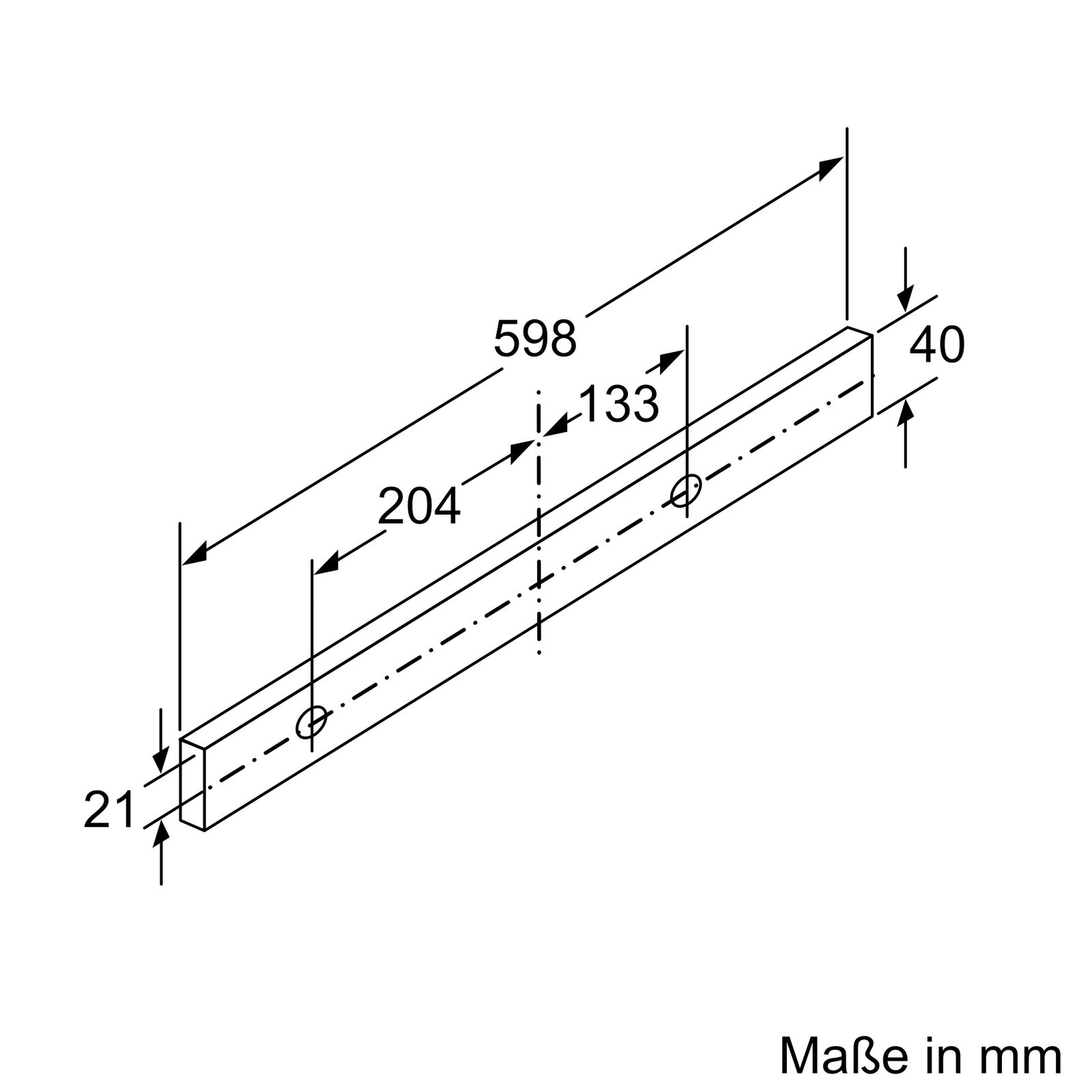 Dunstabzugshaube Flschirm 598mm edst A 53dB 392cbm/h Ø120-150mm LED 5st Abl/Uml