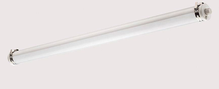 LED-Feuchtraumleuchte TUBIS-BL 40W 4000K 6500lm ws Konv IP69K 1629x81x80mm