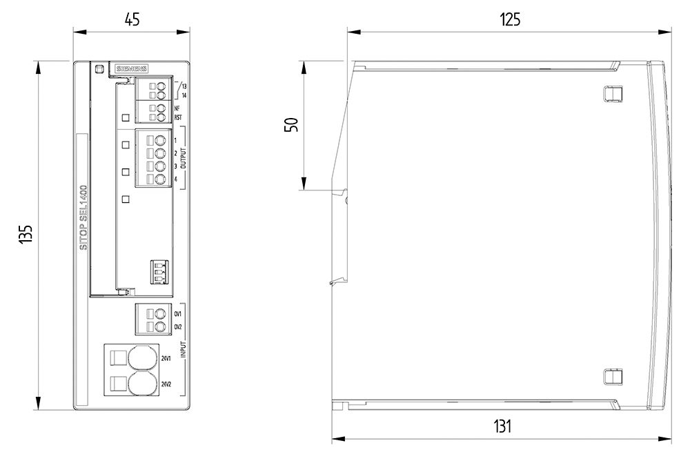 Stromwächter 2-10A max.Ansp=5s