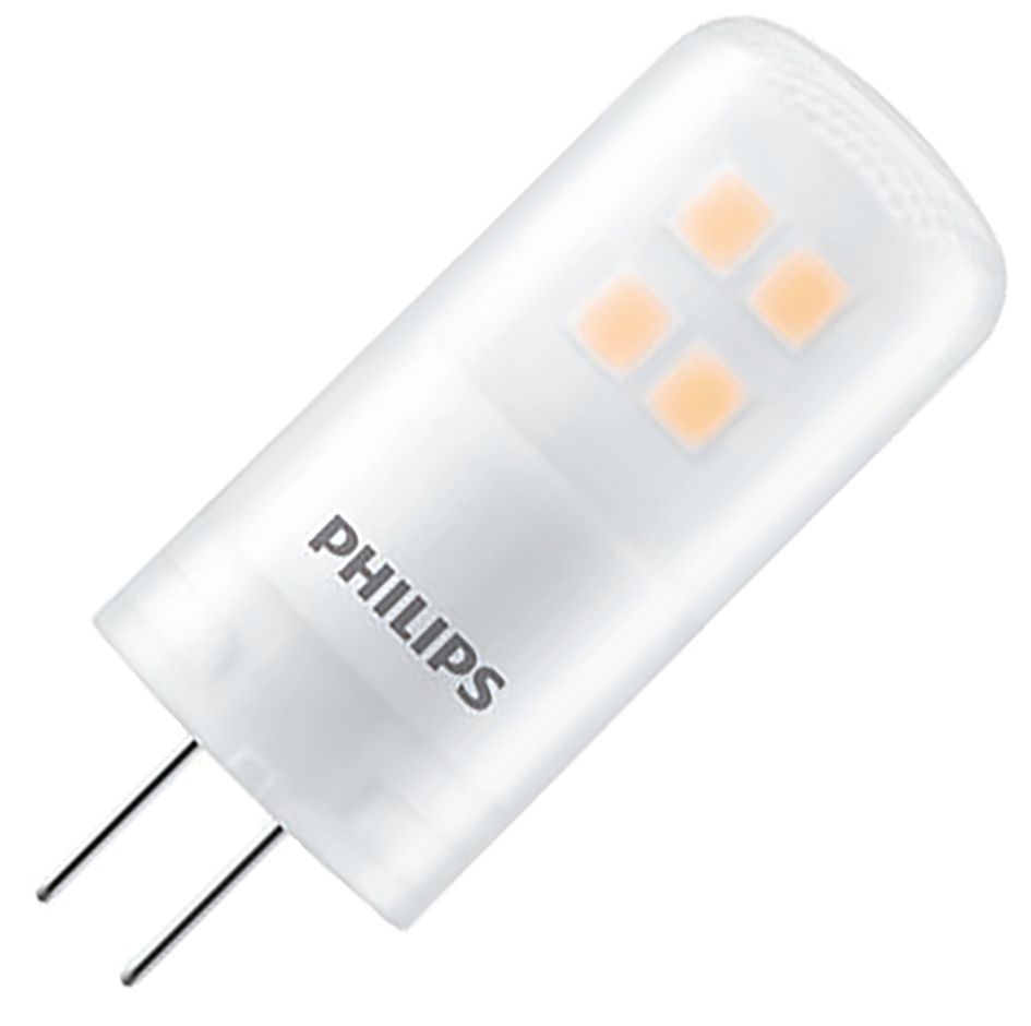 LED-Röhrenlampe G4 2,1W 2700K 210lm F kl ws 300° UC Ø15x40mm 12V