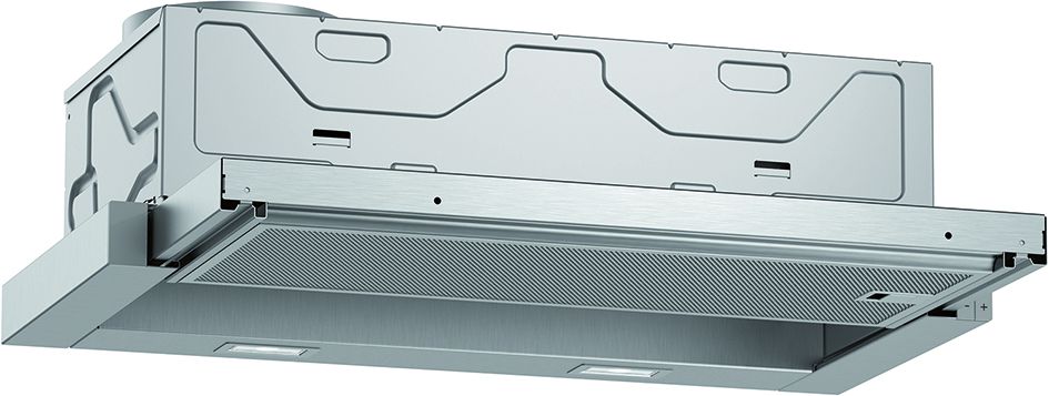 Dunstabzugshaube Flschirm 598mm si A LED 62dB 270cbm/h Ø120-150mm 3st Abl/Uml