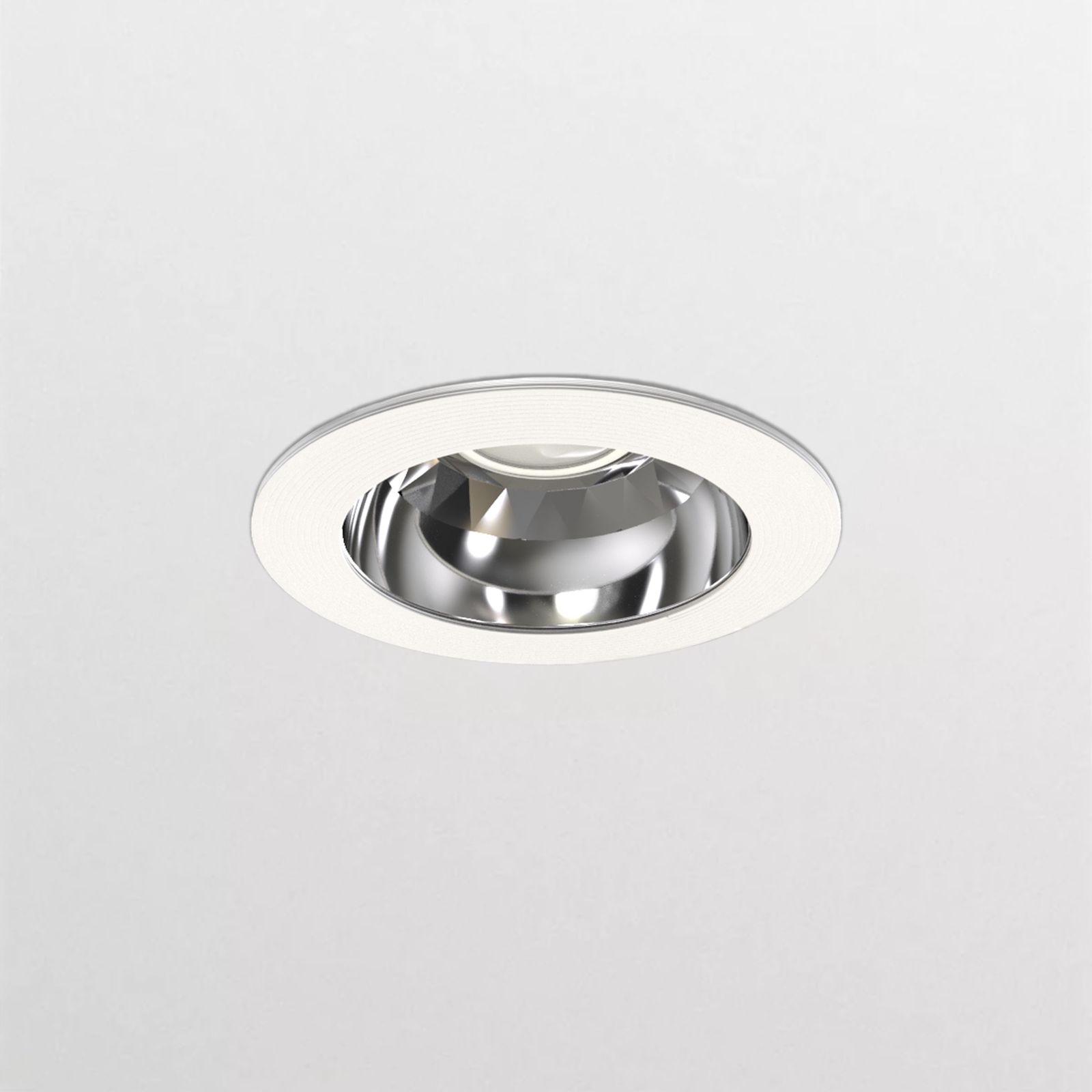 LED-Einbaustrahler 9,8W PerfectFit 4000K 1100lm Konv 1LED Alu IP20 ws mt