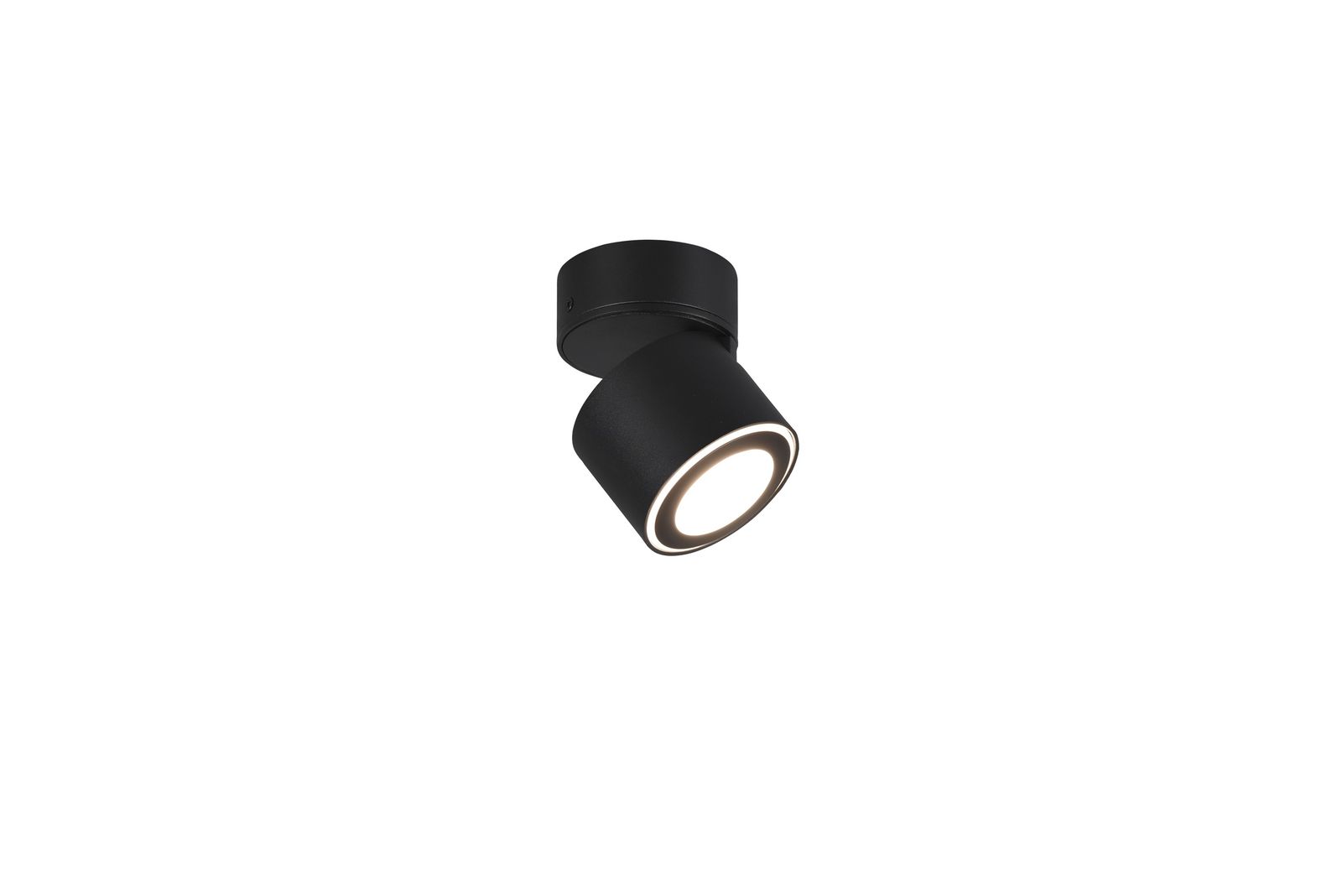 LED-Ein-/Anbauleuchte TAURUS 5W 3000K 450lm sw Konv IP20 Ø87x109mm