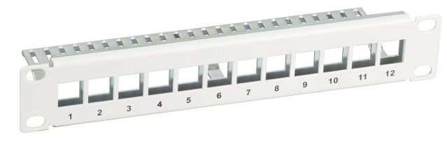 Tragrahmen 1HE 12xRJ