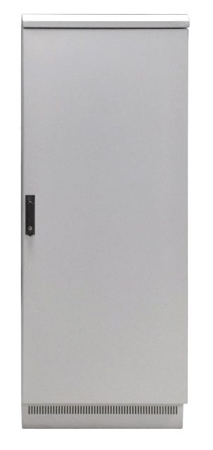 Netzwerkschrank ST 42HE vo/hi m.Festrahm B800xH2160xT1000mm IP55 pulverbesch