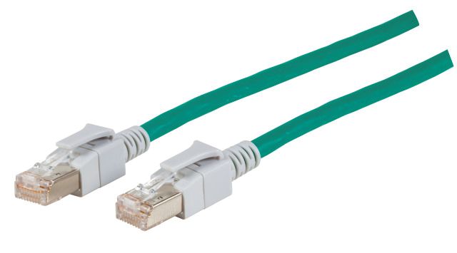 Patchkabel Cat6A 3m gn S/FTP RJ45 AWG27