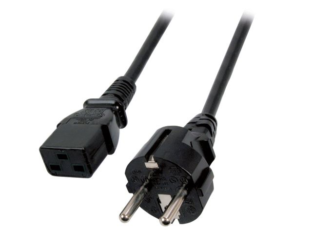 Netzanschlussleitung 1,8m 3x1,5qmm 10A sw 3-poliger Stecker (AU) 0-70°C