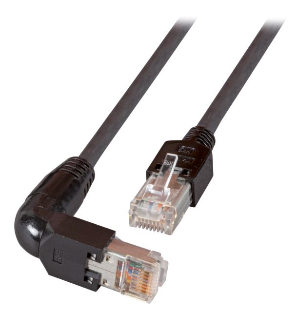 Patchkabel Cat5E 20m sw S/UTP RJ45 AWG26