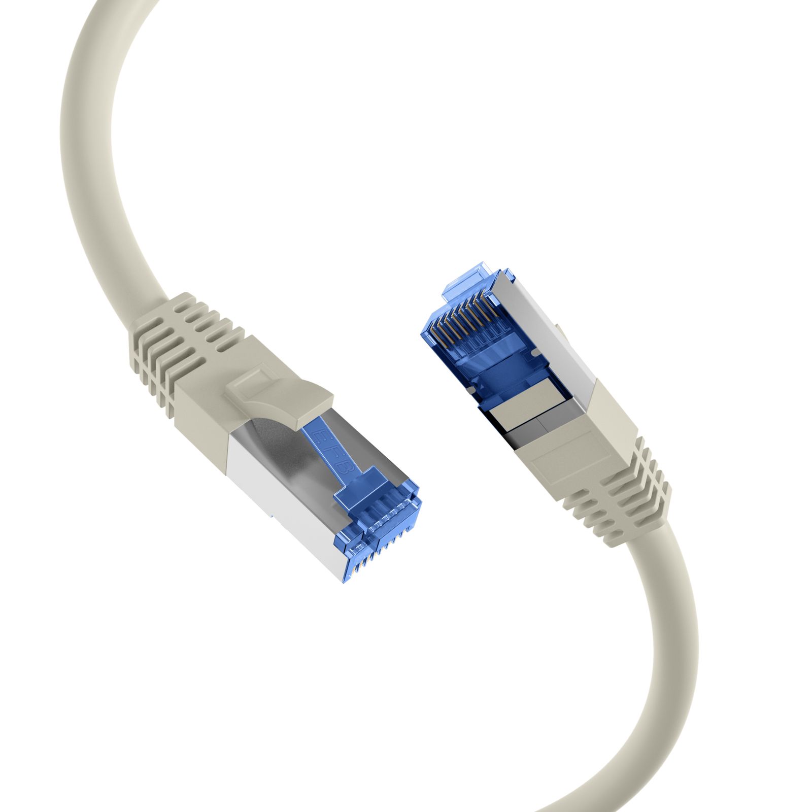 Patchkabel Cat6A 7,5m gr S/FTP RJ45 AWG26
