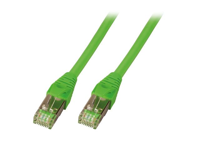 Patchkabel Cat5E 30m gn SF/UTP RJ45 AWG26