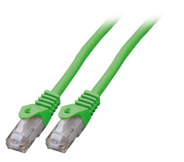 Patchkabel Cat5E 2m gn U/UTP RJ45 AWG24
