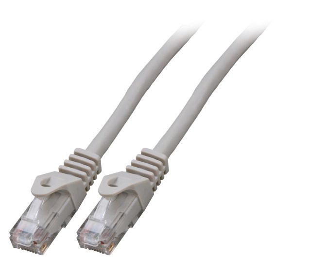 Patchkabel Cat5E 1,5m gr U/UTP RJ45 AWG24