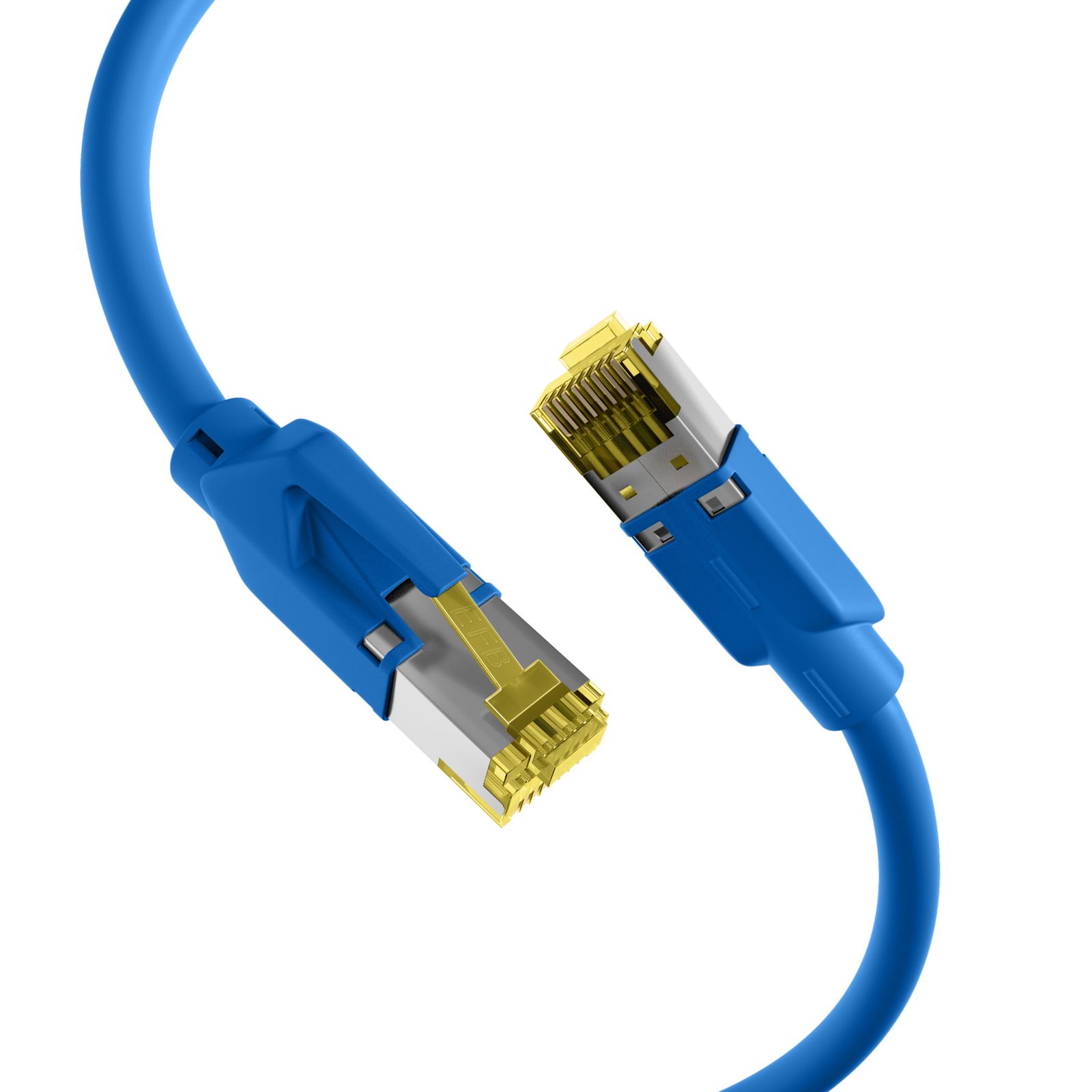 Patchkabel Cat6A 20m bl S/FTP RJ45 AWG27