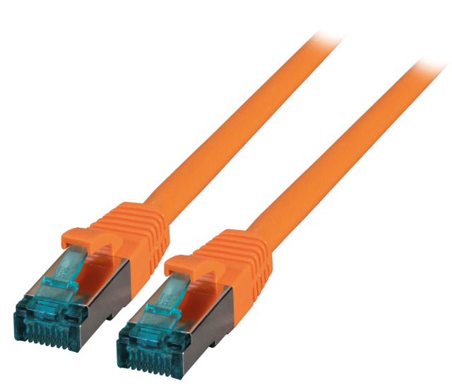 Patchkabel Cat6A 25m or S/FTP RJ45 AWG27