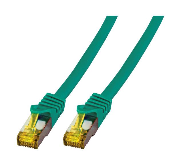 Patchkabel Cat6A 30m gn S/FTP RJ45 AWG26
