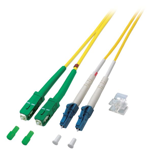 LWL-Patchkabel LC/SC SM OS2 30m ge