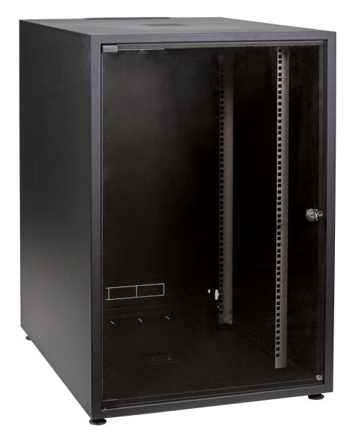 Netzwerkschrank ST 18HE B600xH871xT800mm IP20 vo/hi pulverbesch m.Festrahm