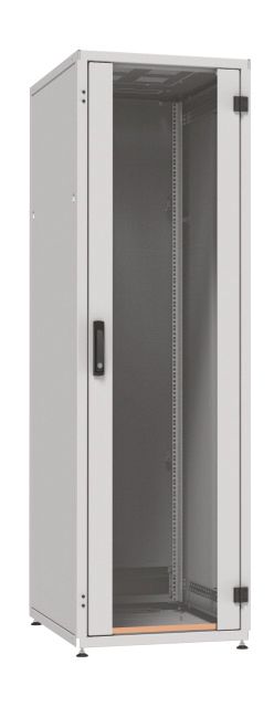 Netzwerkschrank ST 42HE vo/hi m.Festrahm B600xH1963xT600mm IP20 pulverbesch
