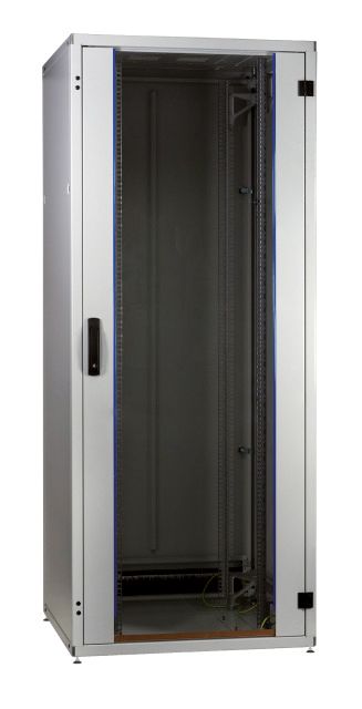 Netzwerkschrank ST 42HE vo/hi m.Festrahm B800xH1963xT1000mm IP20 pulverbesch