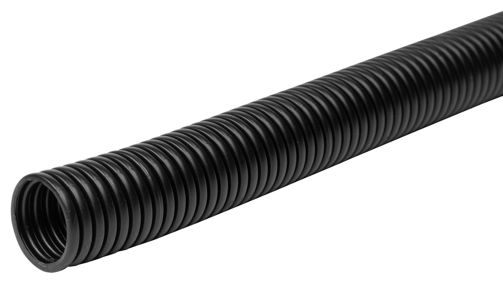Wellrohr Ø28mm EVA ohne Ummantelung sw UV-best -40-55°C