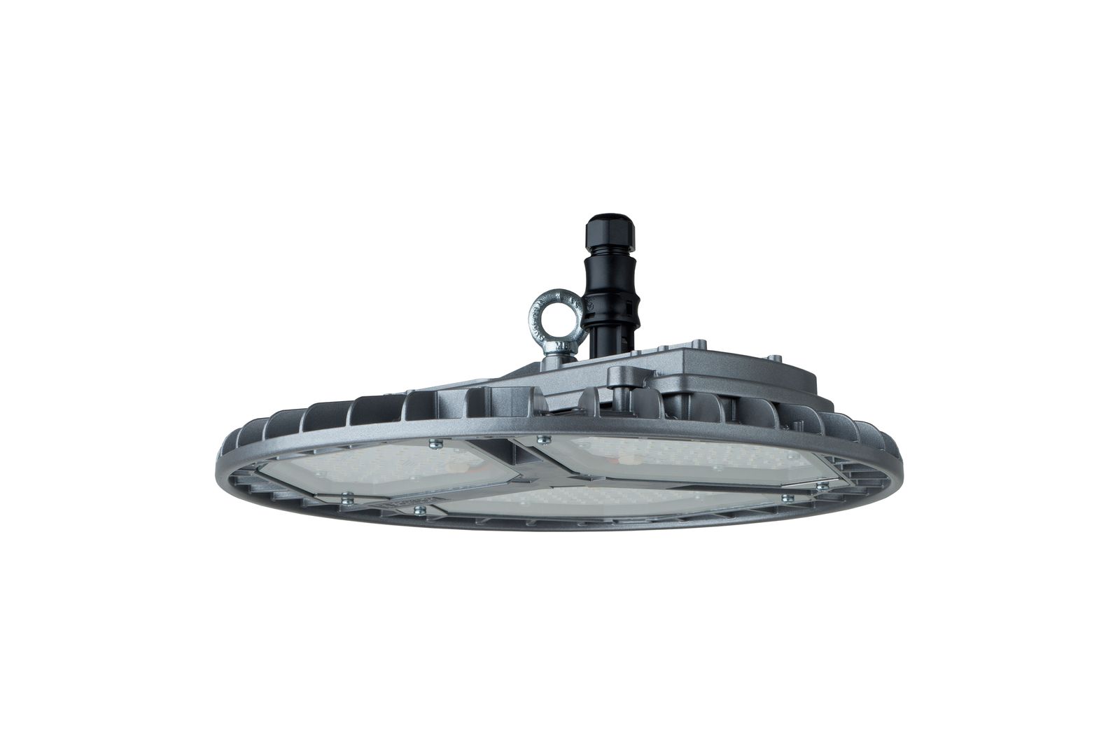 LED-Hallenleuchte 5000K TRIANO disc 195W 30000lm sym IP65 Mit Schutzabdeckung