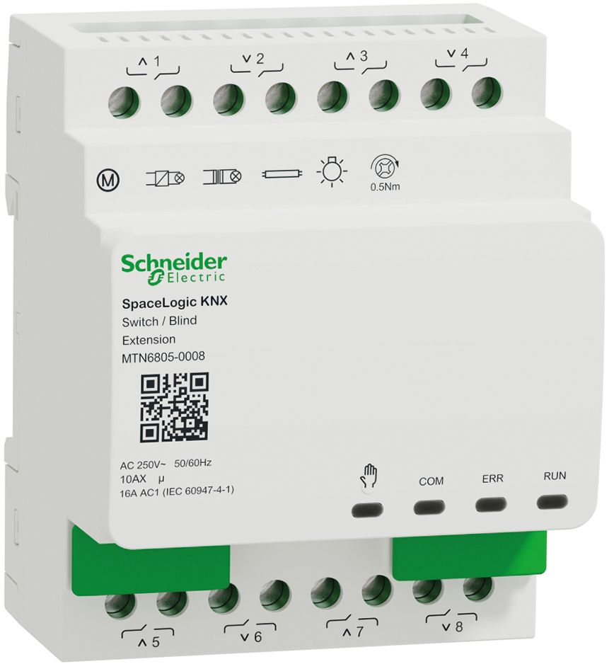 Jalousieaktor KNX REG 8f 16A Schalten Funktion Schalten