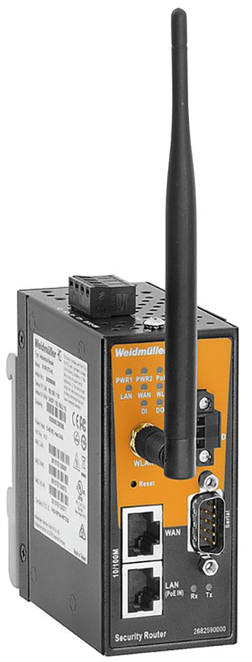 Router Hutschiene 3x10/100 Eth 1xWAN VPN