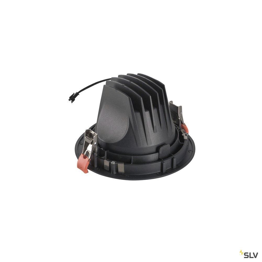 LED-Einbaustrahler 37,4W 2700K 3300lm Konv sw mt 1LED Alu IP20 RF:matt