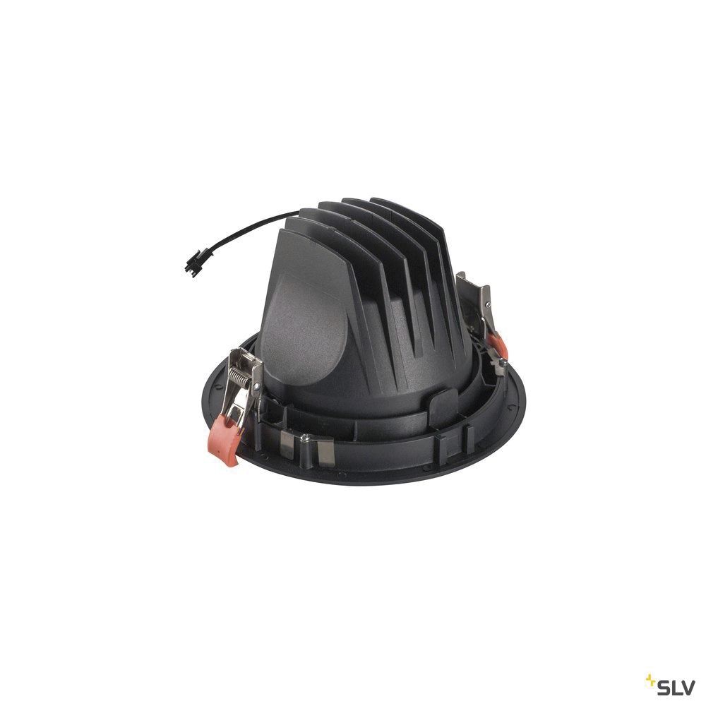 LED-Einbaustrahler 37,4W 2700K 3400lm Konv sw mt 1LED Alu IP20 RF:hochglänzend