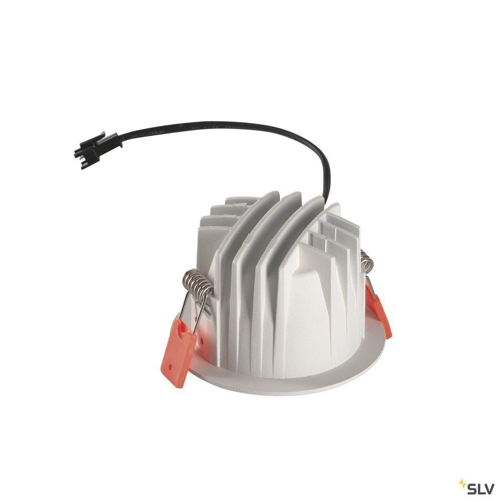 LED-Einbaustrahler 8,6W 2700K 670lm Konv ws mt 1LED Alu IP20 RF:matt engstrahlend