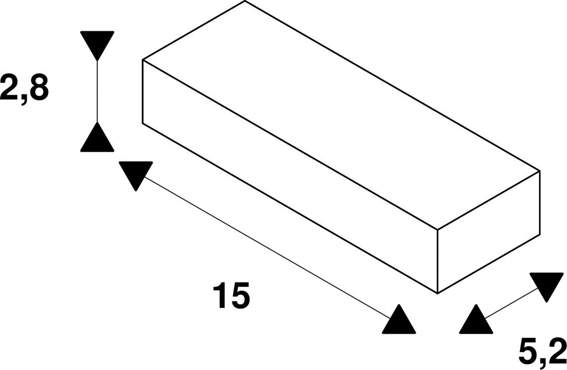 LED-Steuerung 1,2-20W 250-700mA 60V IP20 DALI Dimmung DALI Kstgeh dyn 150x52x28mm